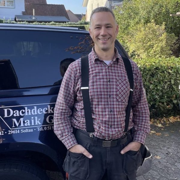 Dachdeckermeister Maik Grüber